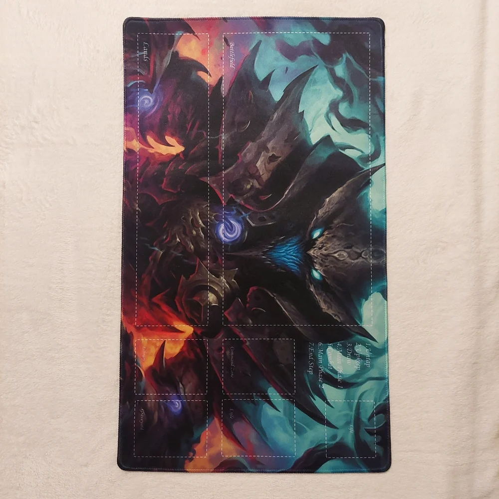 Legends Void Burrower Rek'Sai MTG YGO Pokemon TCG CCG Gaming Mat 23x13.5 Inch